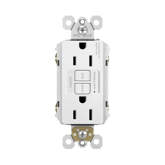 Legrand 1597TR Radiant GFCI Wall Outlet