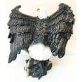 thumbnail image 6 of Large Wings Of Glory Perching Grand Bald Eagle On Tree Branch Statue Home Decor Figurine American Patriotic Gift For Lawyers Government Civil Servants Military Personels, 6 of 7