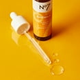 thumbnail image 6 of No7 Radiance+ 15% Vitamin C Serum for Brightening Dull Skin and Improving Uneven Skin Tone, 0.84 oz, 6 of 9