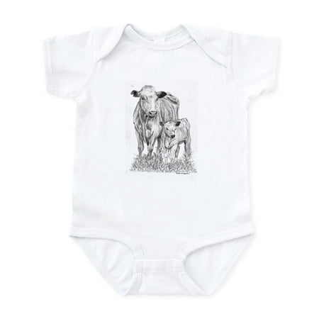 

CafePress - Cow & Calf Infant Bodysuit - Baby Light Bodysuit