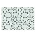 thumbnail image 1 of Geometric Circle Cutting Board, Retro Pattern with Large Small Round Dots Abstract Art Print Image, Decorative Tempered Glass Cutting and Serving Board, Large Size, Dark Grey White, by Ambesonne, 1 of 1