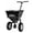 Black 80LBS, variant on Heavy Duty 100L Push Broadcast Spreader – 12FT Wide Coverage, 13in All-Terrain Wheels, Adjustable Stream Control, Walk Behind Fertilizer, Seed, Salt & Ice Melt Spreader
