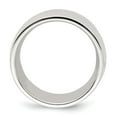 thumbnail image 3 of Auriga 925 Sterling Silver 10mm Comfort Fit Milgrain Band Ring Size 11.5 for Men, 3 of 7