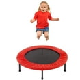 thumbnail image 4 of EeaseCA 1 Pce Housse Éponge de Trampoline 38 Pouces Sécurité Ronde Protecteur de Trampoline Housse de Remplacement Accessoires de Trampoline Rouge (Diamètre 96cm), 4 of 7