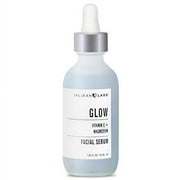 Valjean Labs Facial Serum, Glow - Vitamin C, Magnesium - Helps to Brighten and Clear Skin, Even Tone and Prevent Wrinkles - Paraben Free, Cruelty Free (1.83 oz)