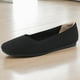 thumbnail image 4 of Zapatos Casuales Sin Cordones Likrtyny Punta Cuadrada Transpirables Suela Suave Color Sólido 40, 4 of 9