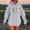 Grey, variant on Women's Hoodies Sweatshirts Autumn Winter Unisex Teacher Letter Print Hooded Sweatshirt for Daily Wear Pink M