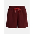 thumbnail image 6 of Athletic Works Women's and Women's Plus Fleece Shorts, 5'' Inseam, Size XS-4X, 6 of 6
