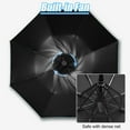 thumbnail image 4 of UV Sun Umbrella with Fan, Portable Cooling Fan Umbrella UPF 50+ Foldable Umbrella for Sun & Rain, USB Rechargeable Travel Umbrella Personal Fan for Heatstroke, Hot Days, 4 of 14