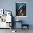 thumbnail image 7 of Diamond Art Kits for Adults - 5d Fiery Dragon Roar Fantasy Scene Diamond Painting for Adults, Diamond Art for Adults Beginners, Diamond Painting Kits for Adults for Home Wall Decor, 7 of 7
