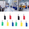 thumbnail image 4 of Clavijas Tipo Banana, Conectores De Altavoz De Latón Resistentes A La Corrosión Menos Interferencias Para Pruebas Eléctricas Cergrey 4mm Banana Connectors, 4 of 8