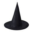 thumbnail image 1 of SeasonsTrading Sombrero de Bruja Negro - Accesorio de Disfraz de Bruja de Halloween para Adultos y Adolescentes Sombrero de Halloween Tela Oxford Negra, 1 of 4