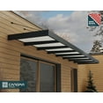 thumbnail image 2 of Palram - Canopia Sophia XL 8000 25' x 5' Acrylic Awning - Gray/Mist, 2 of 7