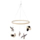 thumbnail image 2 of Campanas de viento de animales de madera hechas a mano, campanillas de viento colgantes para Patio, jardín, césped, balcón, sala de estar y dormitorio, 2 of 8