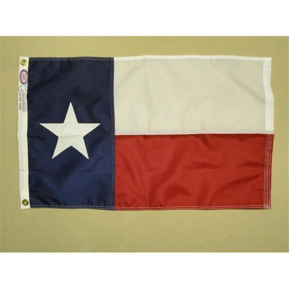 Annin Flagmakers 145251 Nylon Glo Texas Sewn 16 x 24 in.