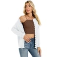 thumbnail image 6 of Chiclily Women's Long Sleeve Cardigan Lightweight Button Down Knit Sweater, S-2XL, 6 of 7
