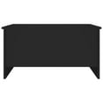 thumbnail image 2 of vidaXL Coffee Table Black 80x55.5x41.5 cm Engineered Wood, 2 of 5