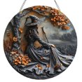 thumbnail image 1 of Decoraciones de Halloween, adornos de Halloween, regalos de Halloween, Academia de brujas de Halloween, magia mágica, puertas y ventanas de acrílico 2D, colgantes de jardín, decoraciones, decoraciones, 1 of 3