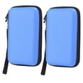thumbnail image 1 of Bolsa para máquina de juegos, bolsa de almacenamiento portátil dura protectora EVA de 2 uds., paquete duro para consola de juegos, multifuncional, 1 of 8