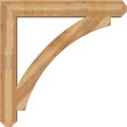 thumbnail image 3 of Ekena Millwork 6"W x 46"D x 46"H Thorton Craftsman Rough Sawn Bracket, Western Red Cedar, 3 of 4