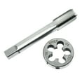 thumbnail image 1 of Arealer 5/8''-24 Tap and Die Set High-speed Steel Right-hand Thread for Thread Restore, 1 of 7