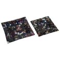 thumbnail image 1 of IMAX 95078-2RF Barkett Square Glass Trays - Set of 2, 1 of 1