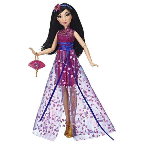 Disney Princess Style Series, Mulan Doll in Contemporary Style with Purse and Shoes
