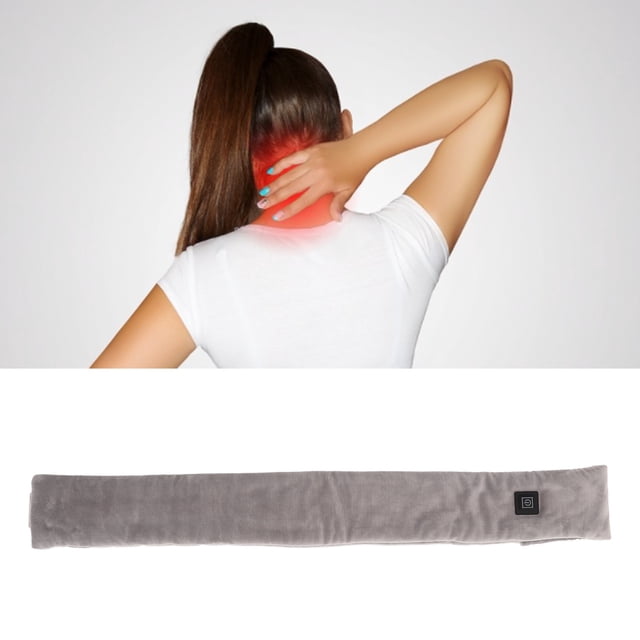 Wrap Neck Heating Pad Electric Heating Carbon Fiber Double Sided Gold Mink Heated Neck Wrap for Neck Protector