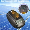 thumbnail image 3 of 2026 New Solar Cab Lights for Truck, Solar Car Roof RGB Strobe Light with Remote Control, No-Drill Wireless Waterproof LED Light for Truck SUV RV Night Driving, 3 of 8