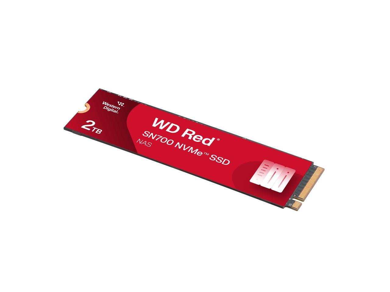 Western Digital 2TB WD Red SN700 NVMe SSD, Internal Drive for NAS