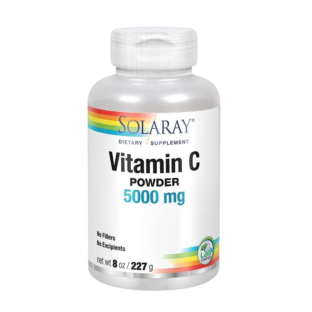 Solaray Vitamin C Crystalline Powder 8 oz Powder