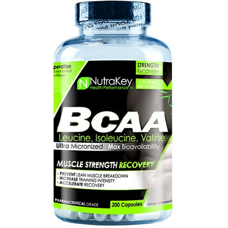 Nutrakey BCAA 1500 - 200 Capsules