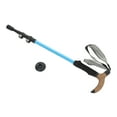 thumbnail image 3 of Hiker Hiking Pole, 200 Catties Load Bearing  Hiking Pole Carbon Fiber  For Elderly For Walking Climbing Exploring Sky Blue, 3 of 8