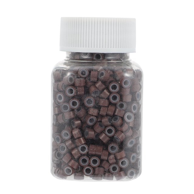 MasteelfCA 1000 Pcs Anneau d'Extension de Cheveux en Silicone Boucles d'Extension de Cheveux Accessoire pour Cheveux