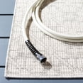 thumbnail image 5 of SAFAVIEH Martha Stewart Hampton Caroline Diamond Area Rug, Grey/Ivory, 4' x 6', 5 of 12