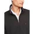 thumbnail image 2 of Sudadera Tommy Hilfiger con cremallera 1/4 con cuello redondo para Hombre - Gris M, 2 of 5