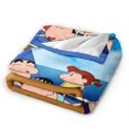 thumbnail image 1 of Flannel Light Weight Blankets Quilts Air conditioning Blankets Vertical Crayon Shinchan, 1 of 6