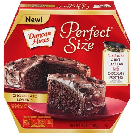 UPC 644209404001 product image for Duncan Hines Perfect Size Cake Mix Chocolate Lovers 9.4 OZ | upcitemdb.com