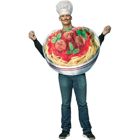 Spaghetti and Meatballs Men's Adult Halloween
