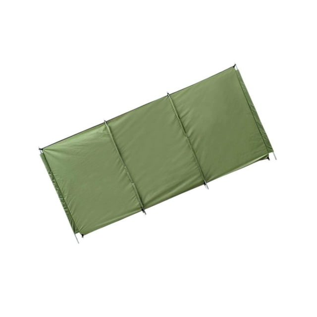 Wind Blocker Shield Screen Windshield Winter Stove for Barbecue Rectangle 1