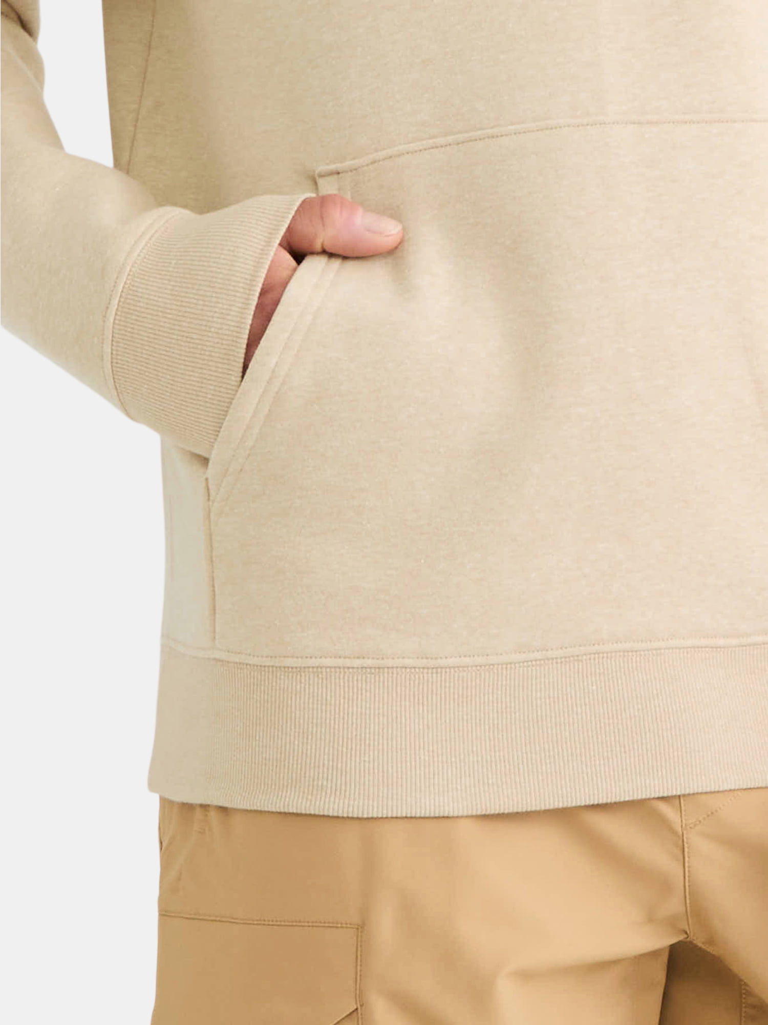 Athletic Works Men's & Big & Tall Men's Fleece Hoodie Sweatshirt, Sizes XS-4XLT