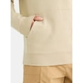 thumbnail image 4 of Athletic Works Men's & Big & Tall Men's Fleece Hoodie Sweatshirt, Sizes XS-4XLT, 4 of 5