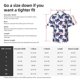 thumbnail image 5 of Fotbe Boho elephant Camisa Hawaiana para Hombre Unisex – Camisa Casual de Verano con Botones de Manga Corta de Algodón y Lino,3X-Large, 5 of 7