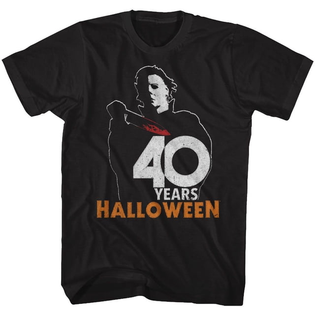 Halloween 40 T-Shirt Noir pour Adulte 4Xlt