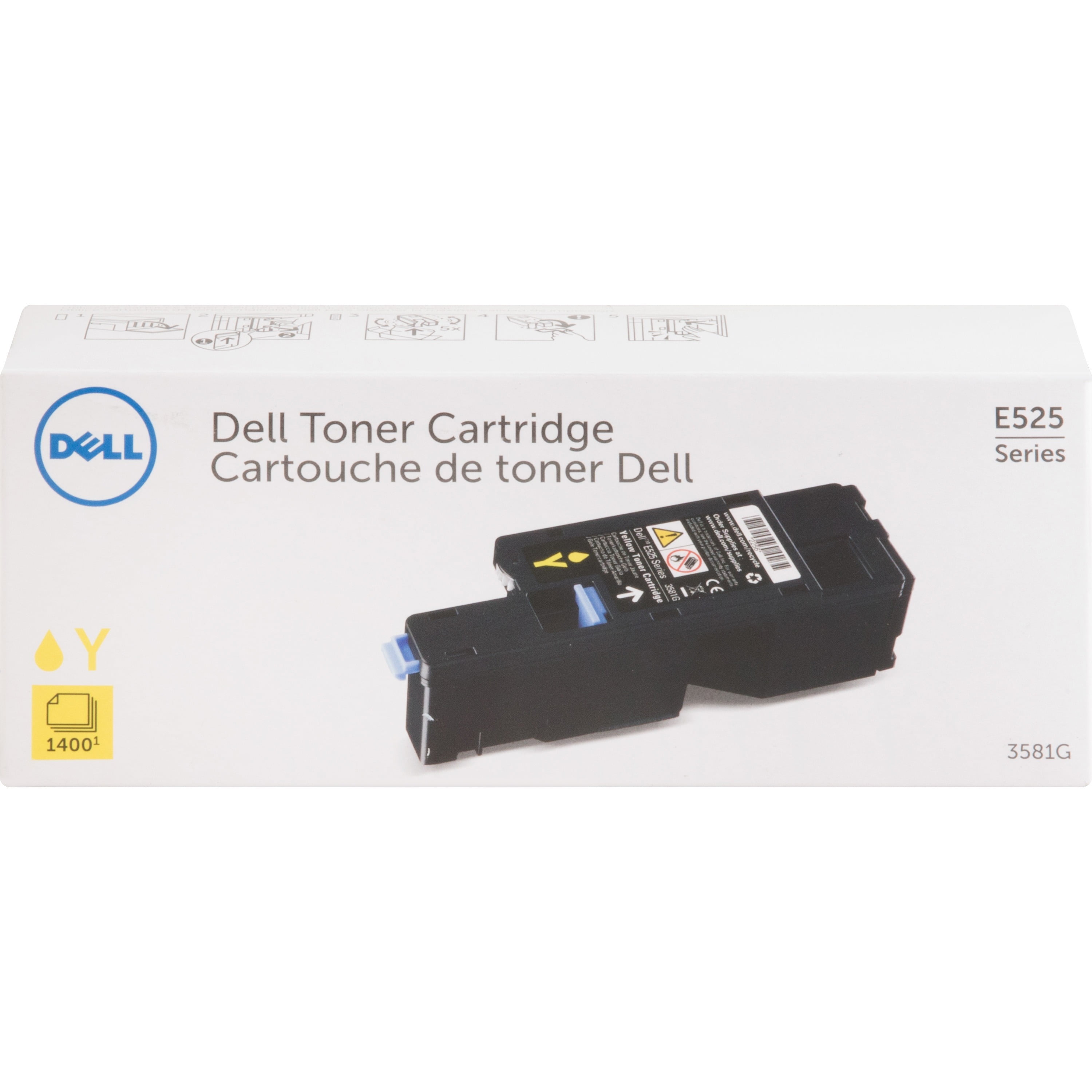 toner for dell e525w color printer toner for dell e525w color printer