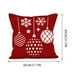 thumbnail image 3 of Fiudx Liquidación de ahorros de otoño Funda de almohada súper suave navideña con estampado de Papá Noel, funda de almohada para sofá, funda de cojín decorativa para estudio, 3 of 4