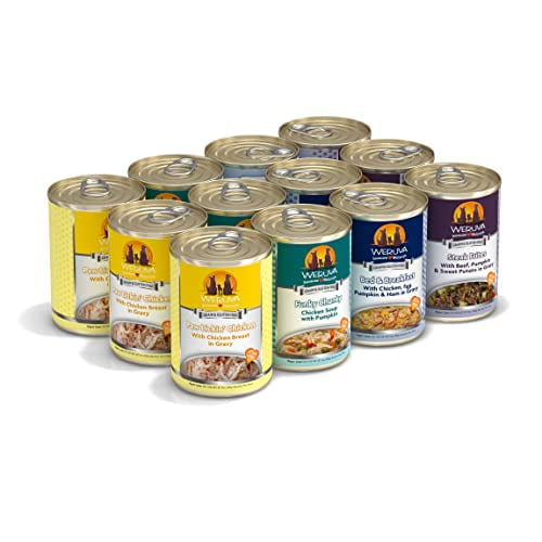 Weruva Classics Baron's Batch Variety Pack Wet Dog Food, 14 oz., Count of 12