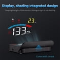 thumbnail image 3 of Kiplyki Car Digital GPS Speedometer A2 Head Up Display Overspeed MPH/KM Tired, 3 of 9