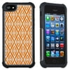 Apple iPhone 6 Plus / iPhone 6S Plus Cell Phone Case / Cover with Cushioned Corners - Orange Diamonds
