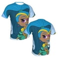 thumbnail image 2 of Shimmer And Shine Men's T Shirt 3D Graphic Hip Hop Unisex Tees Tops Casual Stylish Crew Neck Short Sleeve, 2 of 8